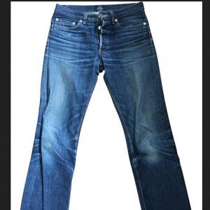 A.P.C. Well Worn Amazing Dark Rinse New Standard